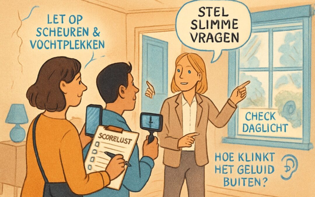 Een huis bezichtigen: 80% van de mensen let op de verkeerde dingen