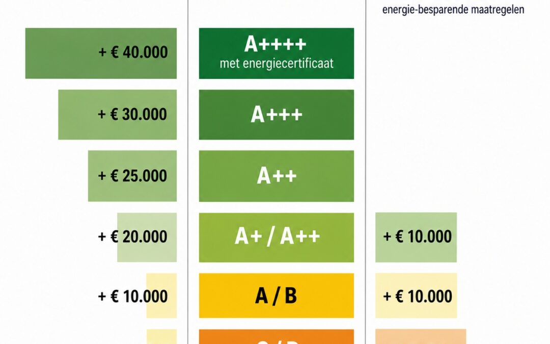 Energielabel hypotheek 2026: waarom een beter label meer leenruimte oplevert