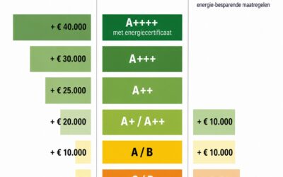 Energielabel hypotheek 2026: waarom een beter label meer leenruimte oplevert